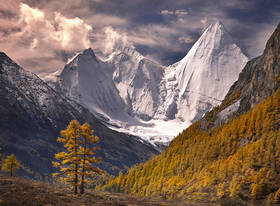 Fall in The Himalaya